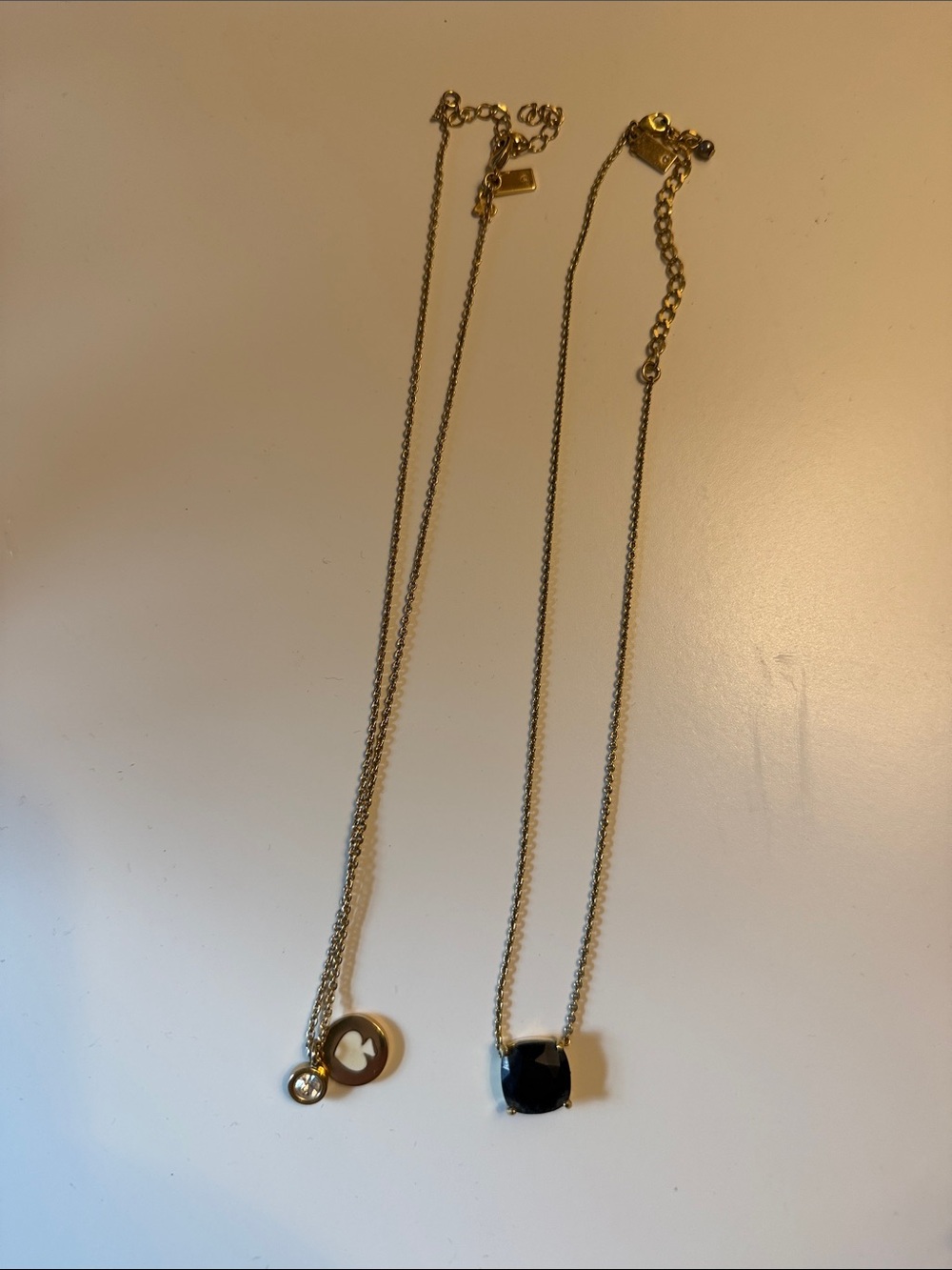 Kate Spade classic gold necklace bundle!